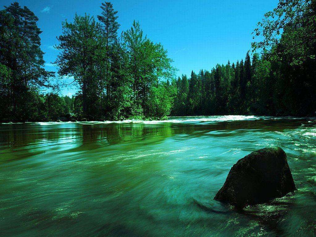 Rivers: Moment Cool Green River Beautiful Rivers Wallpaper for HD 16