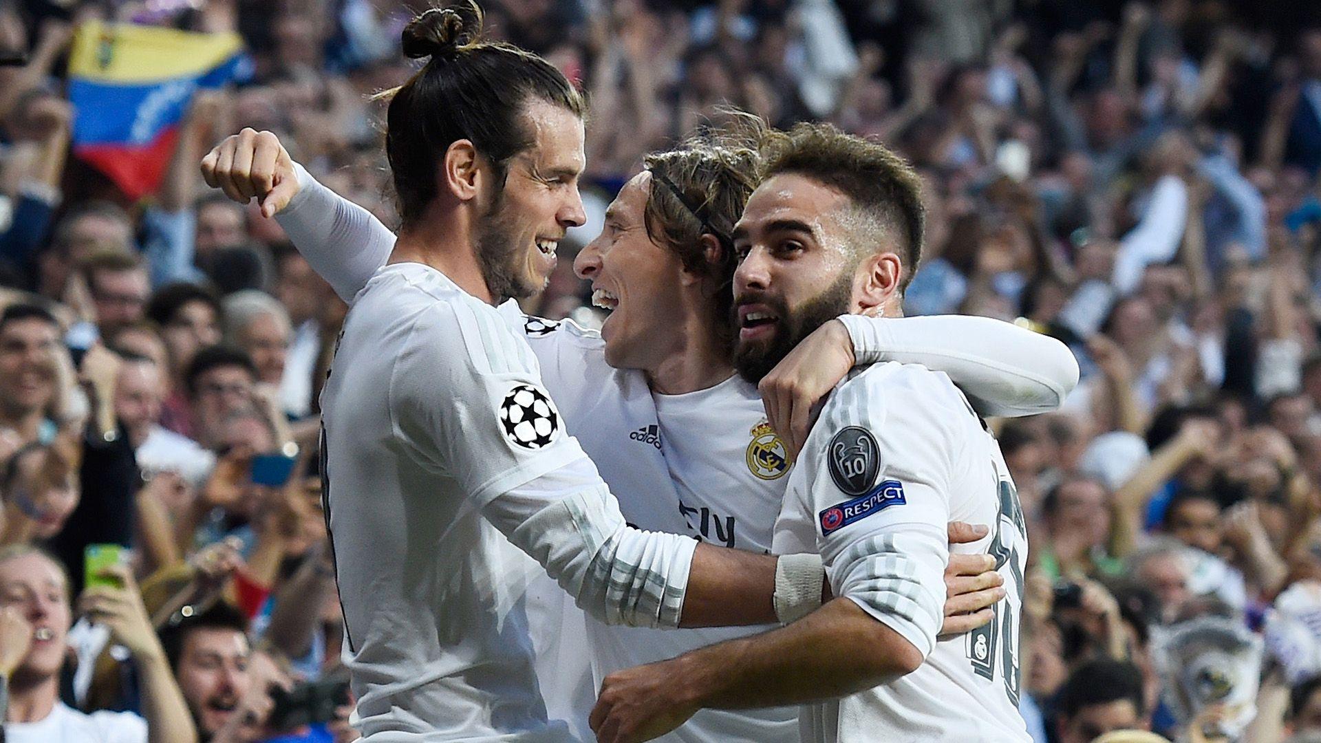Gareth Bale Dani Carvajal Real Madrid Manchester City 04052016