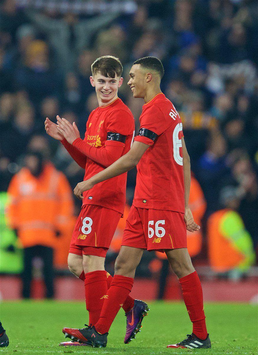 Our Future Is Bright Red. Ben Woodburn And Trent Alexander Arnold