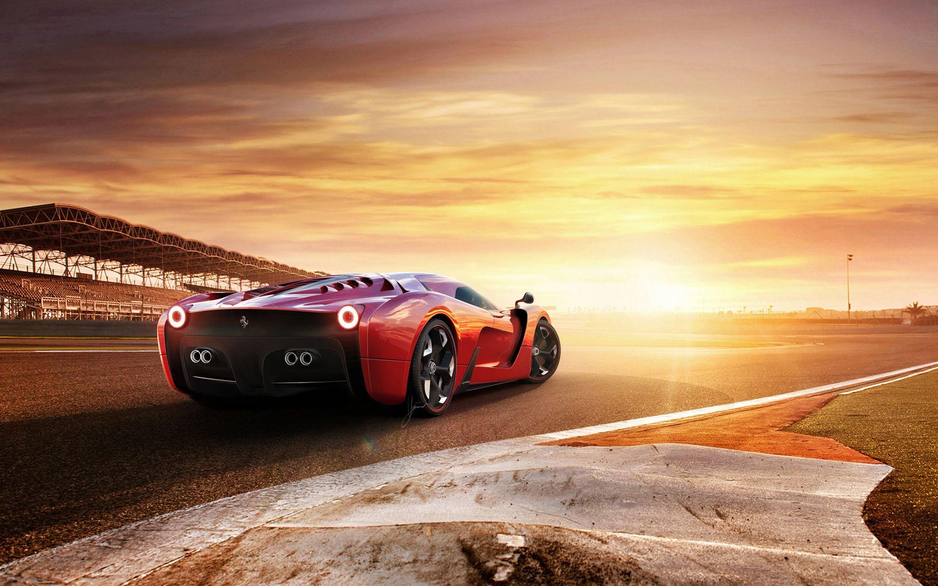 Sunset With Cars Wallpapers - Wallpaper Cave