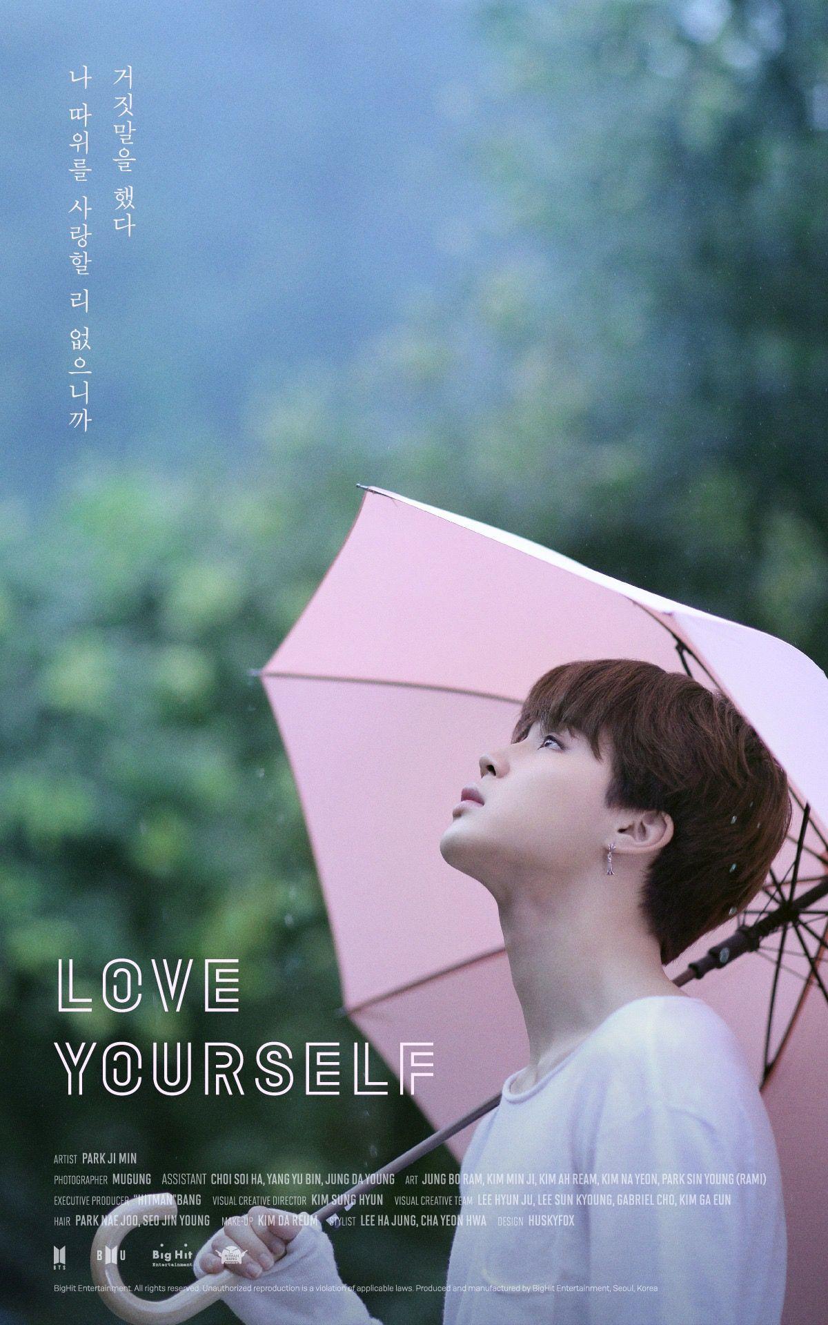 Jiminie Love Yourself poster ❤ ✨. Bts. BTS, Jimin
