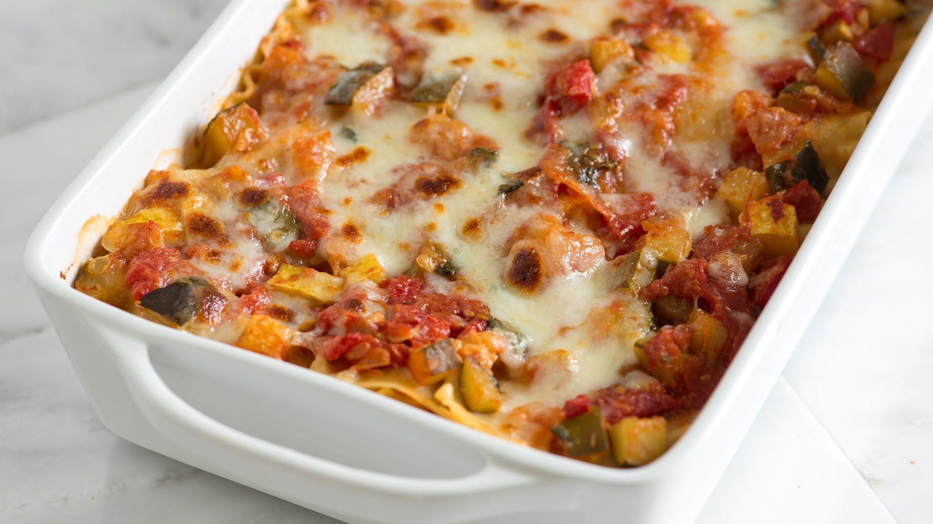 Easy Vegetable Lasagna Full HD Wallpaper