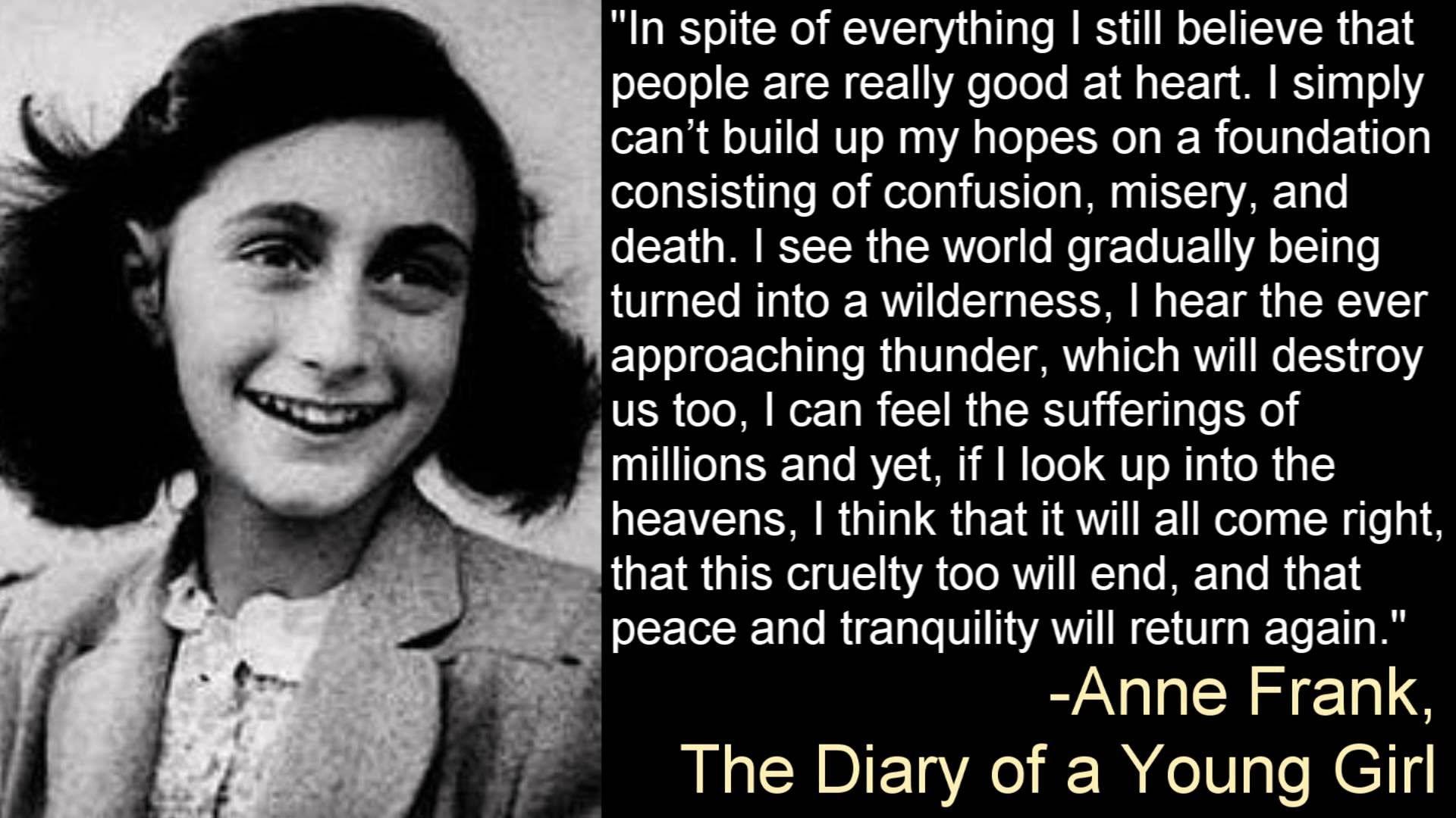 THE HOLOCAUST Anne Frank Story