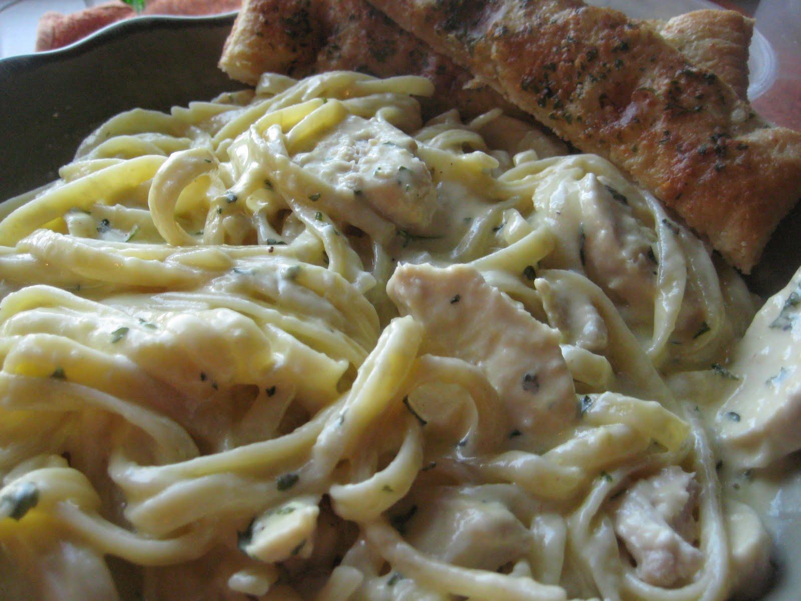 Cooking on the Edge: Sweet Apple Chicken Alfredo.