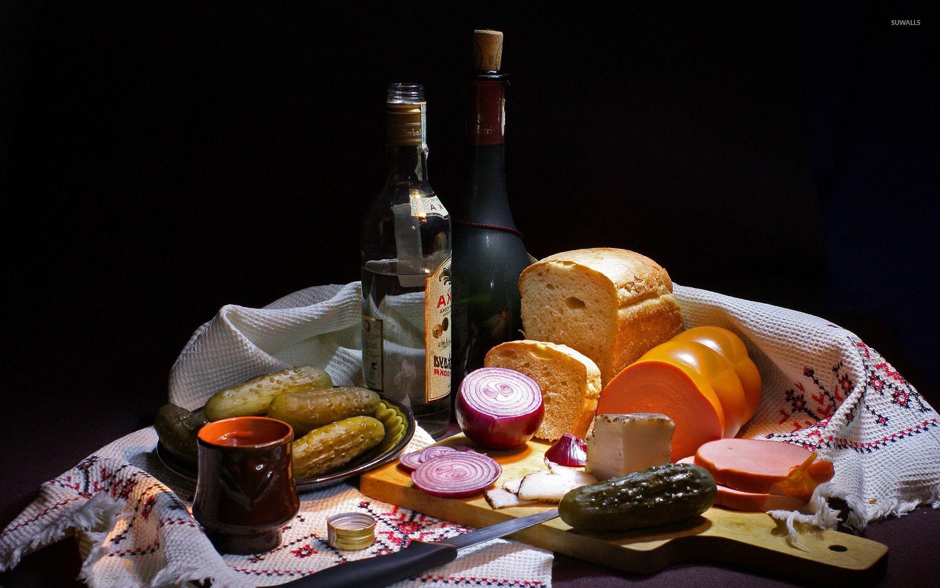 Traditional meal wallpaper wallpaper