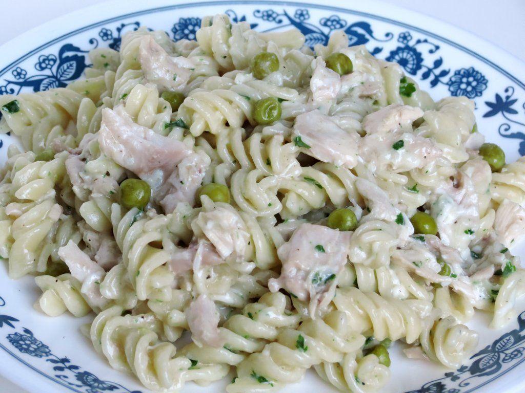 Chicken Fusilli Alfredo By Kitteh Pawz