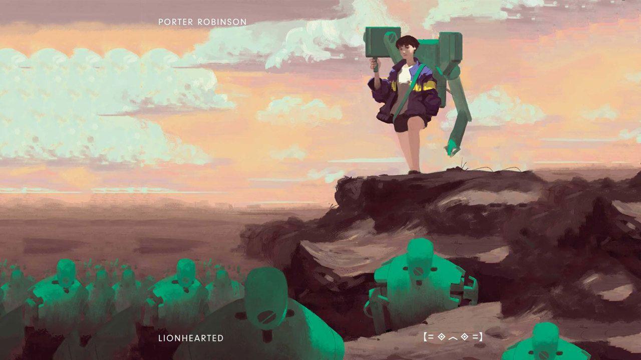 reddit worlds wallpaper Porter Robinson lionhearted sea of voices