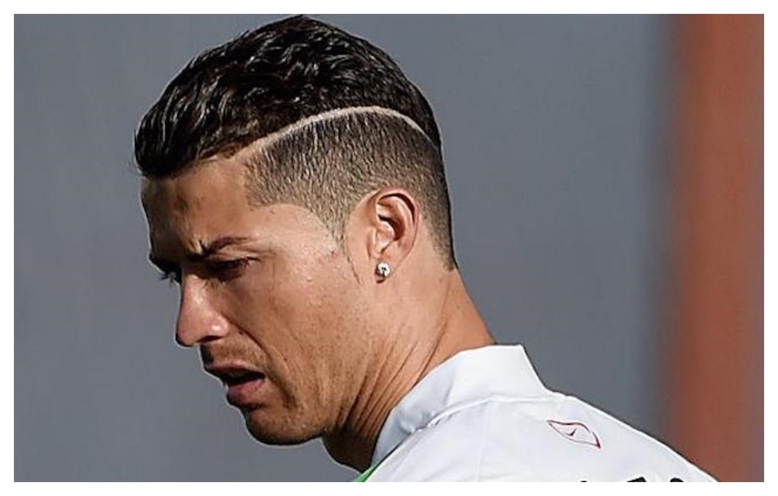 PICS Cristiano Ronaldos New Hair cut  Torizone