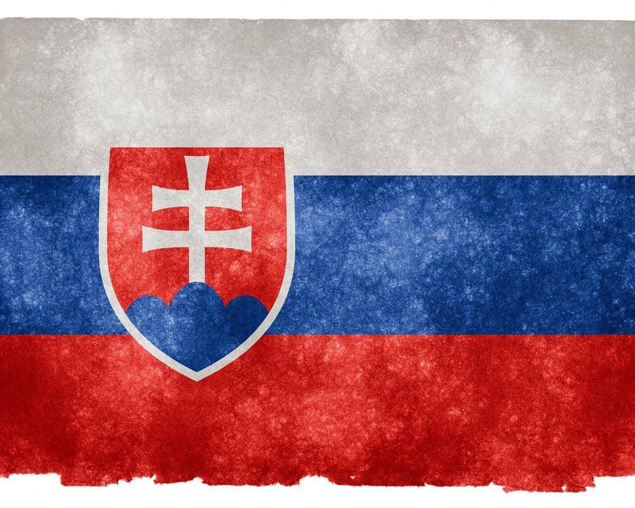 Slovakia Flag Free Large Image Desktop Background