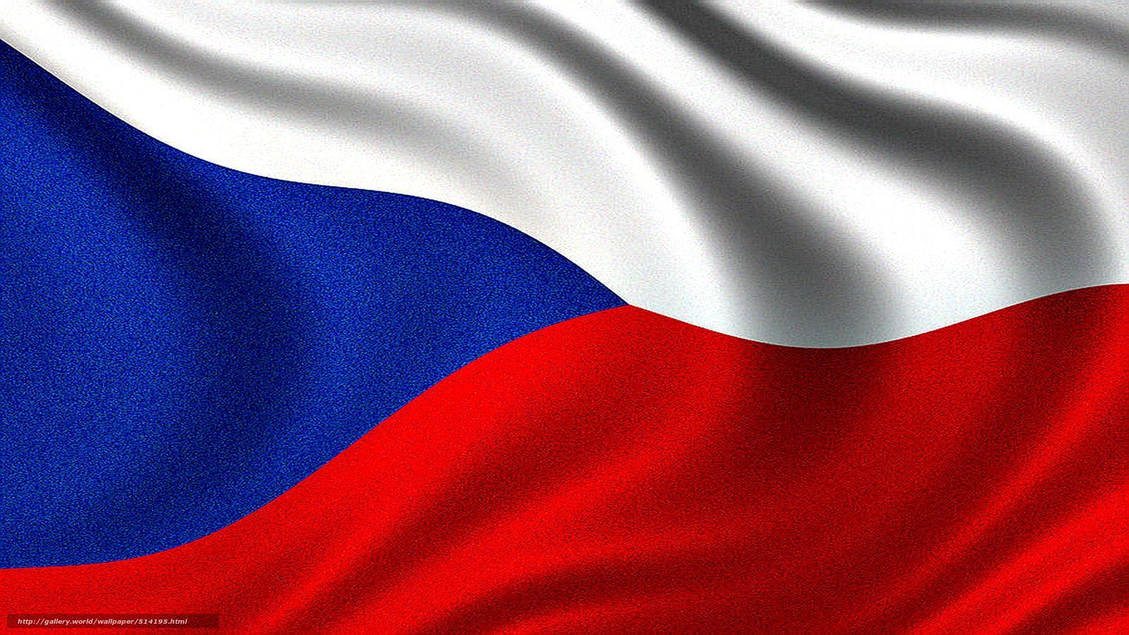 Download wallpaper Flag of the Czech Republic, Czech, Czech Republic flag of czech republic free desktop wallpaper in the resolution 1920x1080