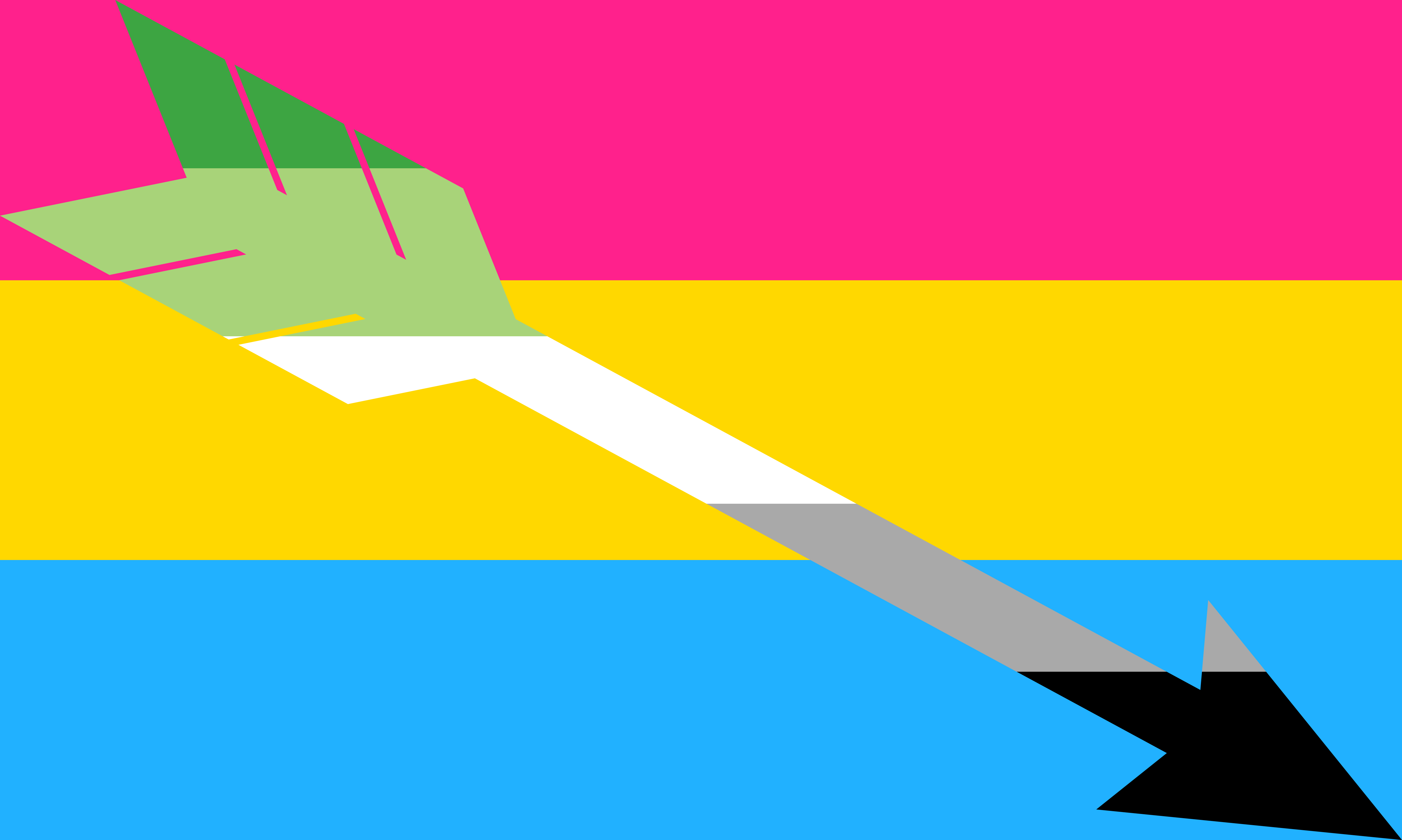 Pansexual Aromantic Combo Flag by Pride.