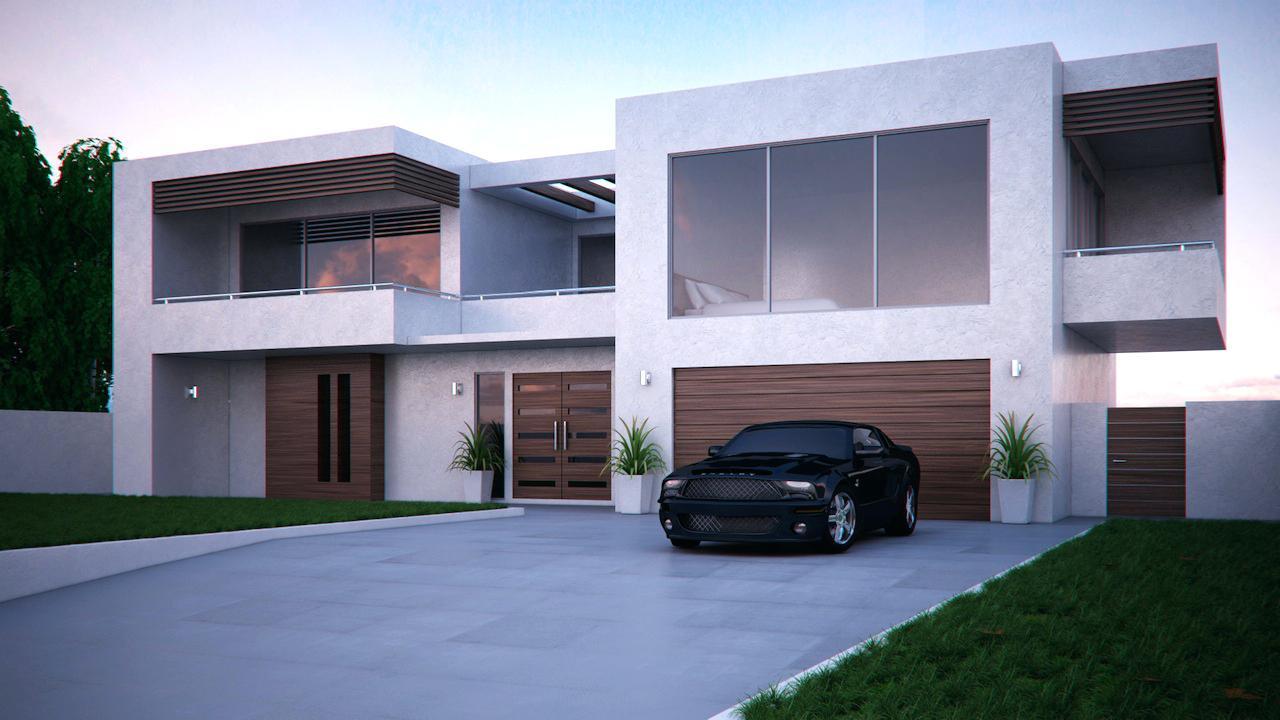 Modern Home Wallpaper House Wallpaper