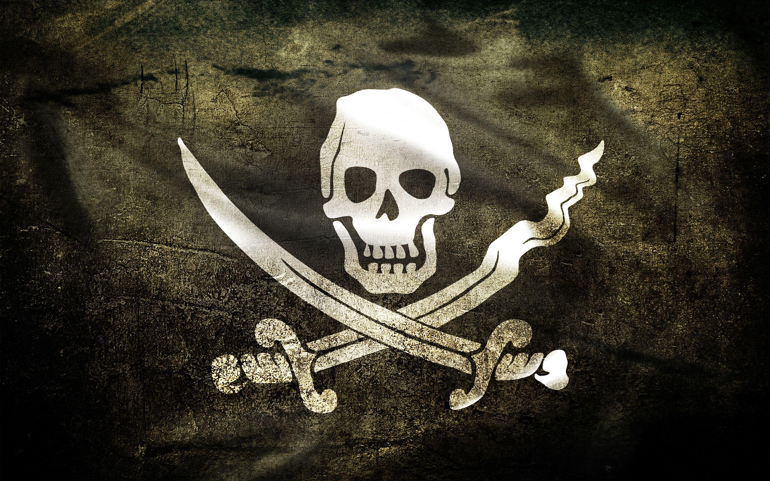 pirates, flags, skull and crossbones, Jolly Roger Wallpaper