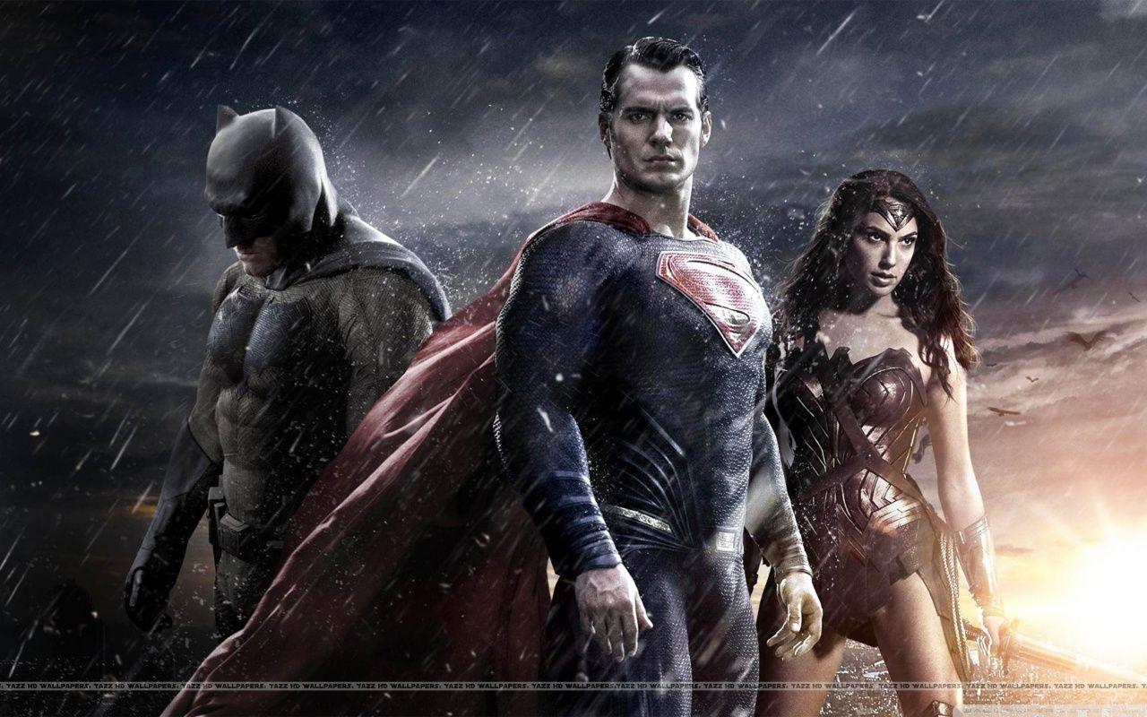 Batman Vs. Superman Vs. Wonder Woman ❤ 4K HD Desktop Wallpaper