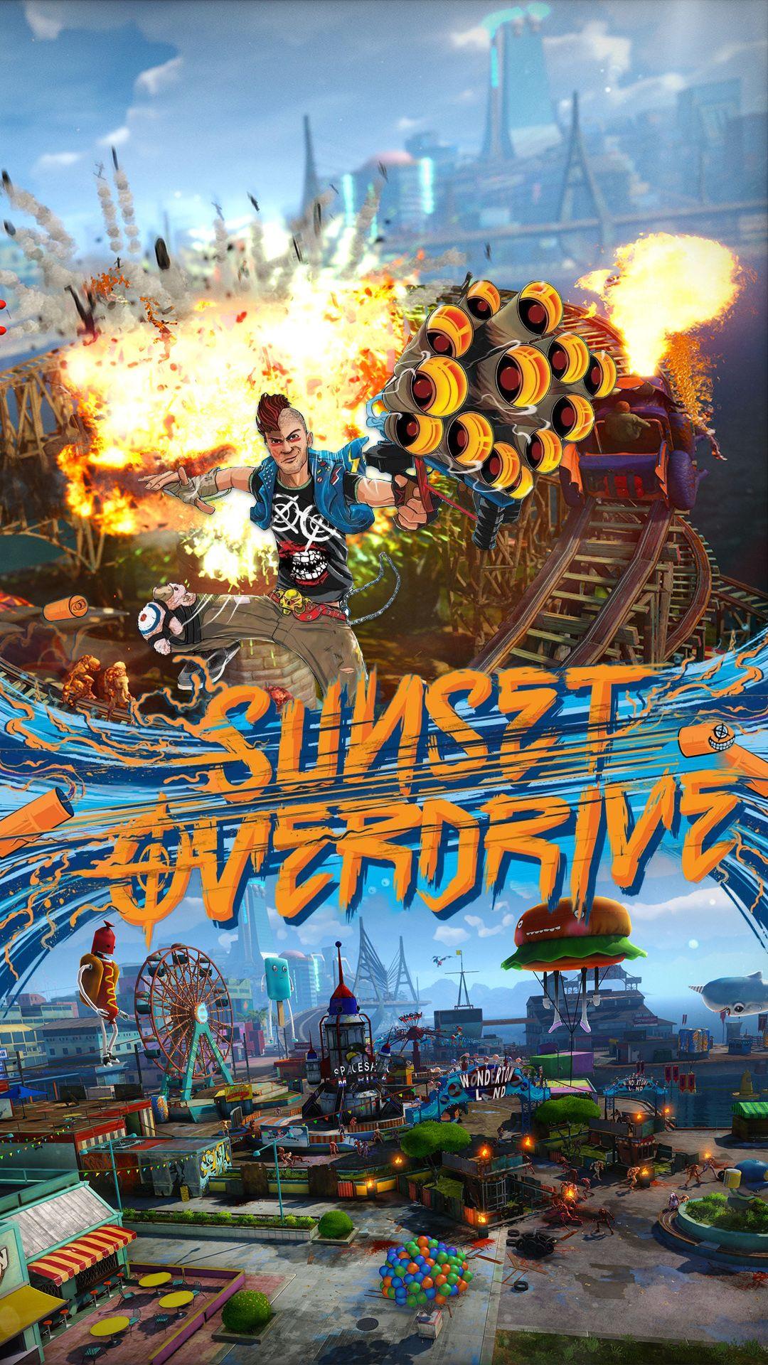 Sunset Overdrive Wallpaper  Sunset overdrive, Sunset city, Sunset