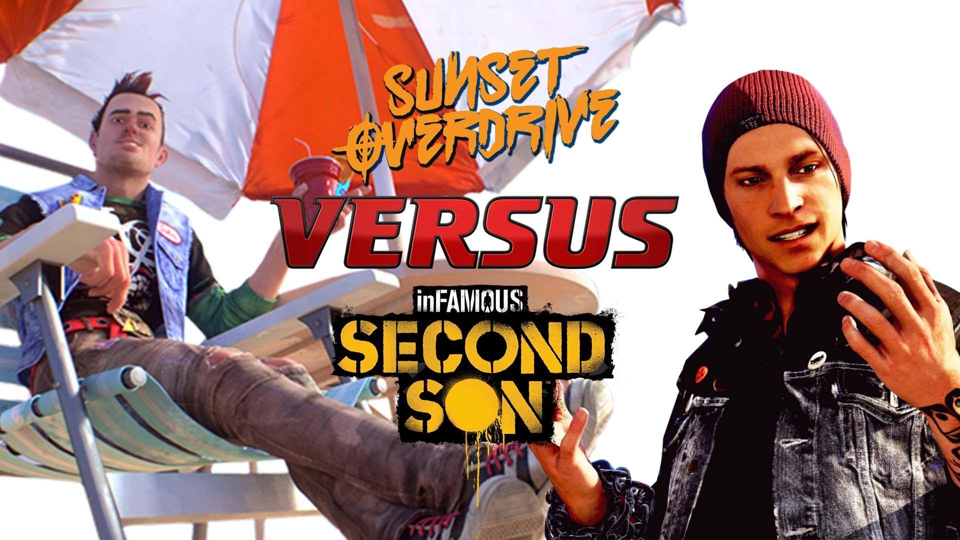 Sunset Overdrive VS Infamous Second Son & Gameplay