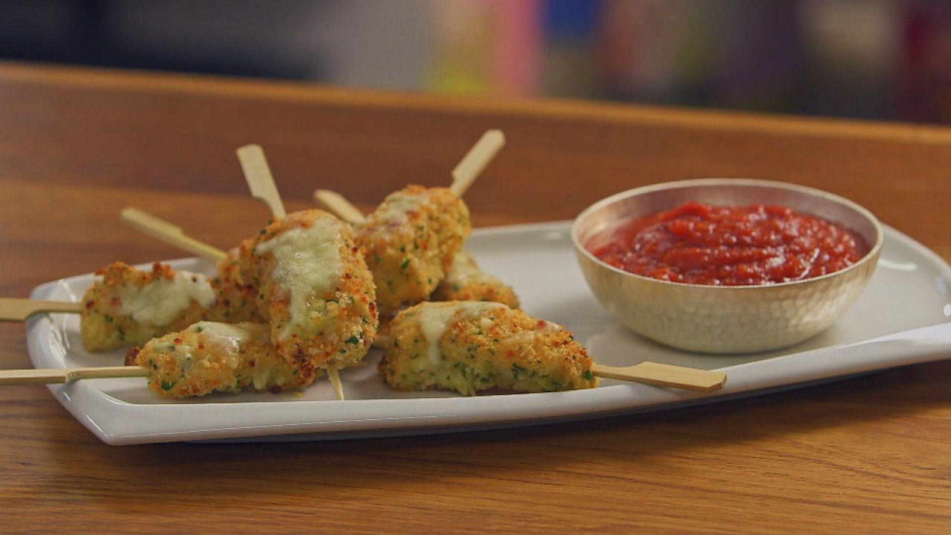 Chicken Parmesan Sticks