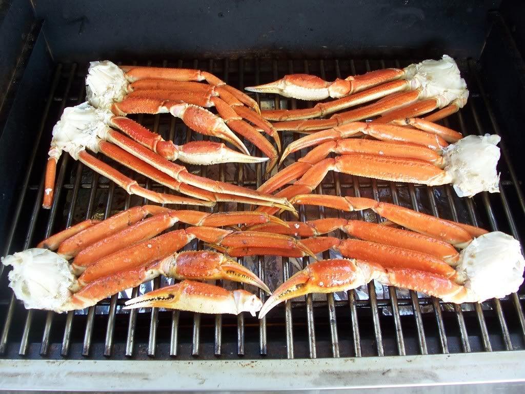 Cowgirl's Country Life: Hickory Smoked Crab Legs on the Memphis Pro