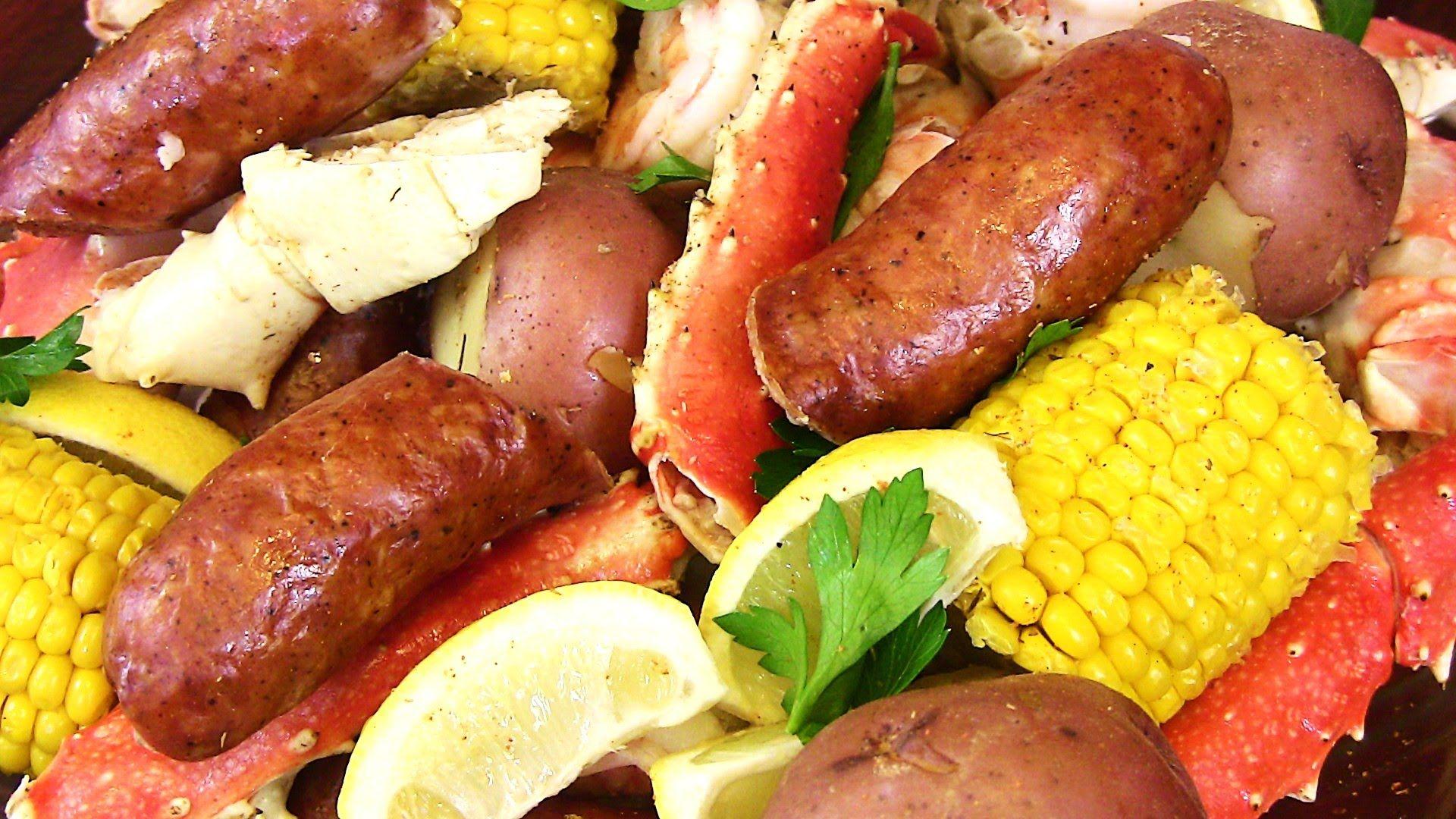 Seafood Boil! Crab, Sausage, Shrimp & Potatoes Oh My!. Cooking With