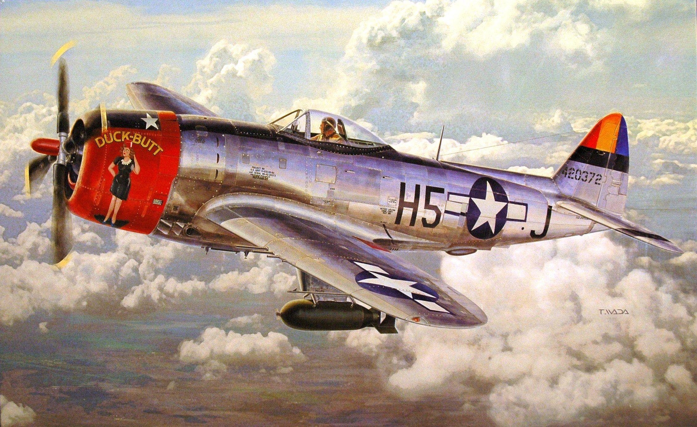 Republic P-47 Thunderbolt Wallpapers - Wallpaper Cave