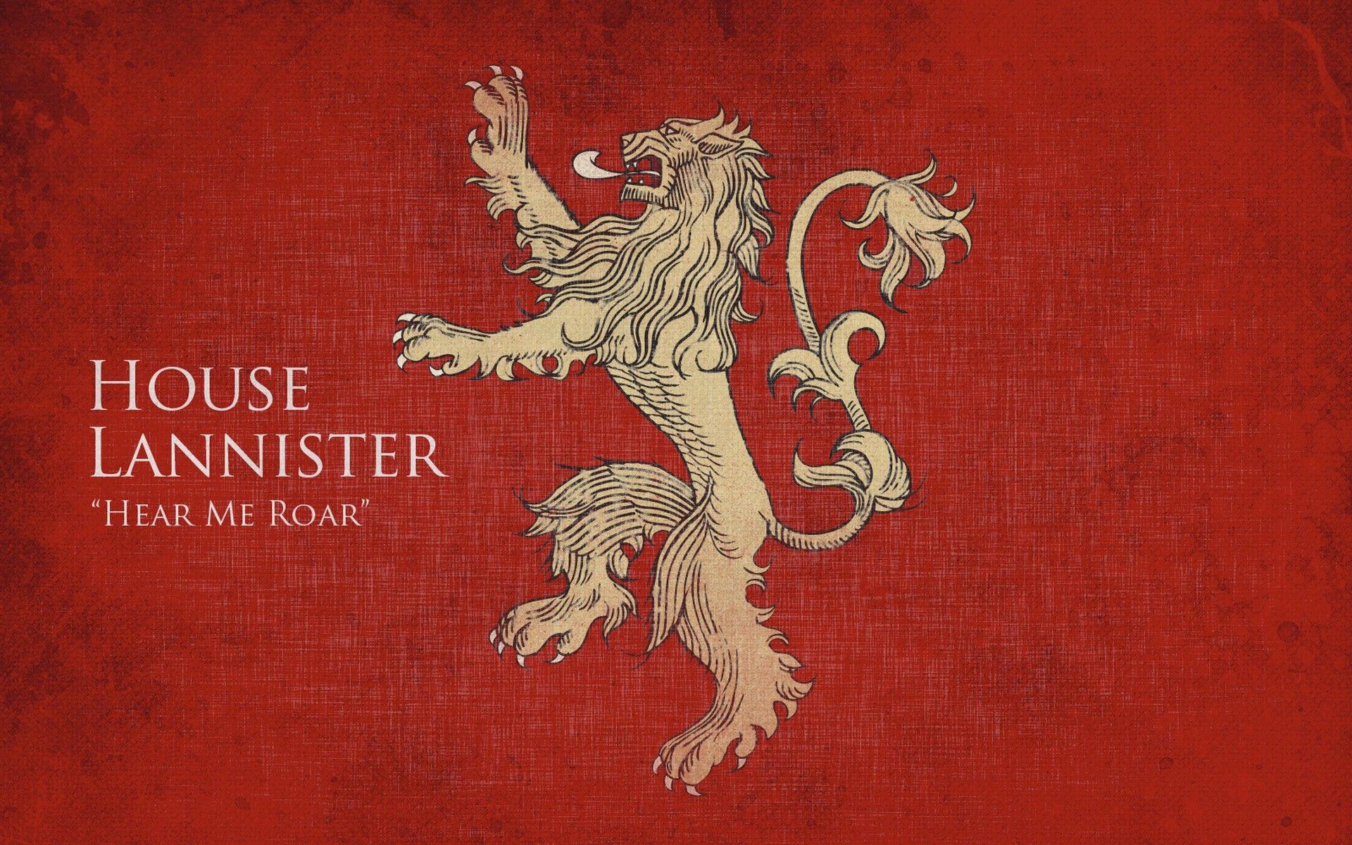 Download House Lannister Lion Hear