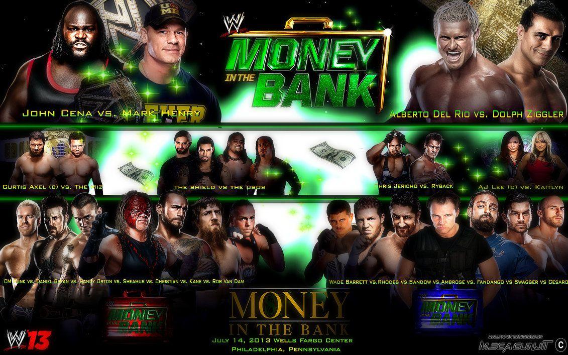 WWE 13 Money in the Bank WAllpaper HD