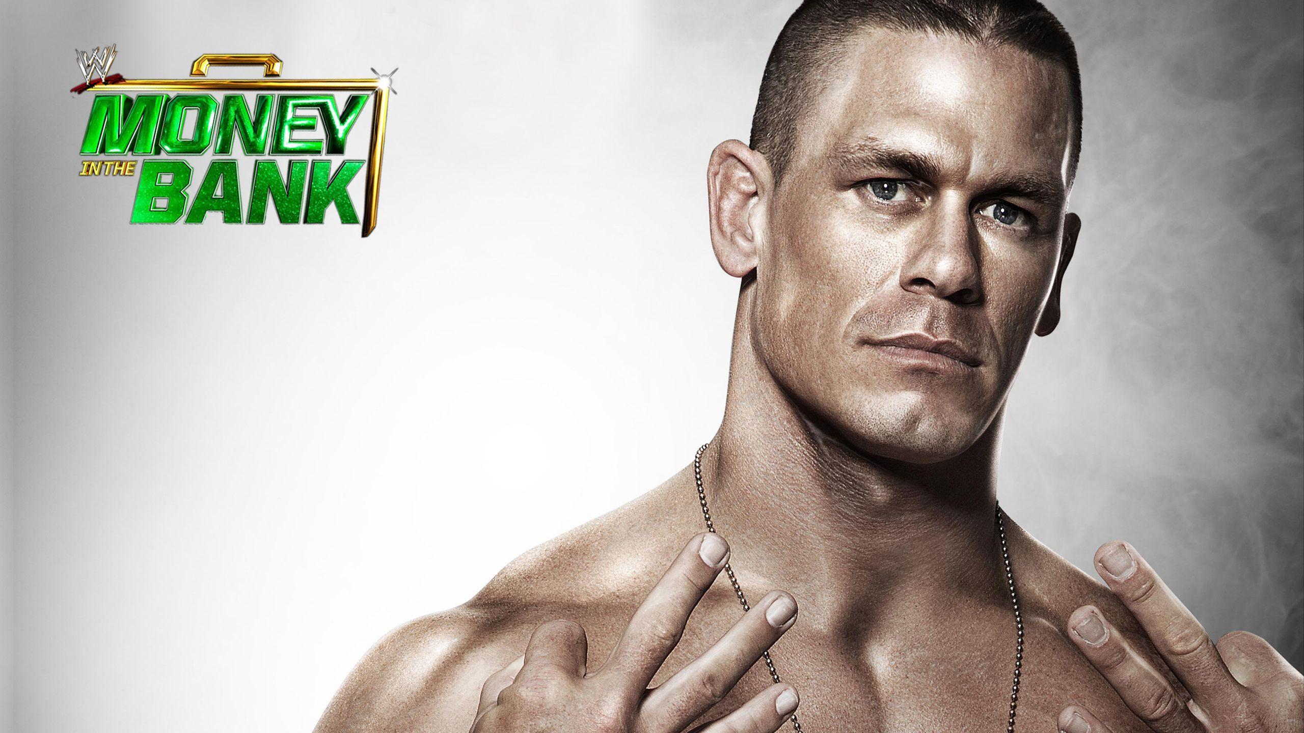WWE 2014 Money In The Bank PPV Wrestler John Cena New Wallpaper