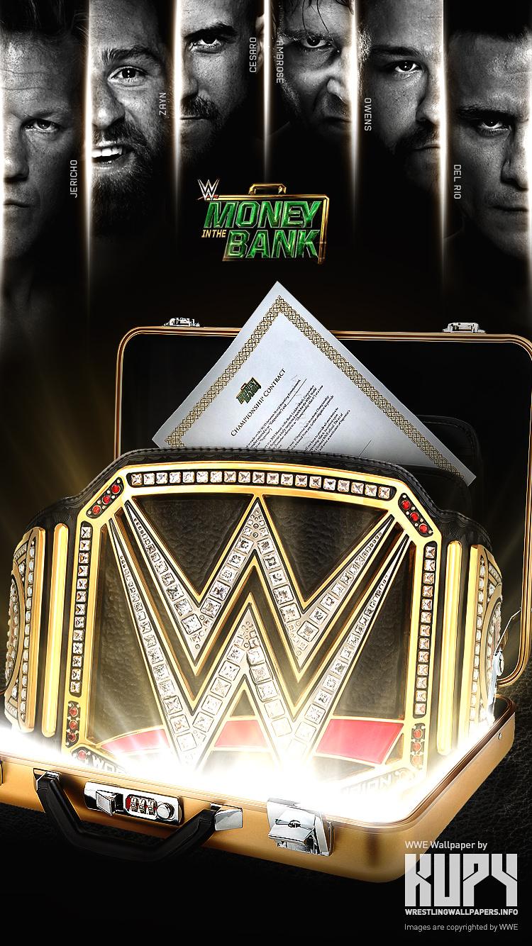 NEW 2016 Money In The Bank ladder match wallpaper! Wrestling