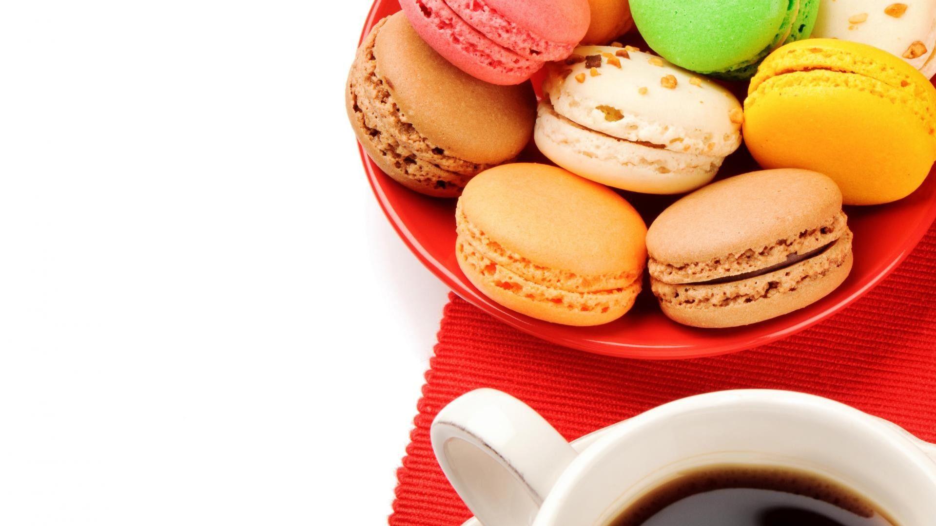 French Macaroons Wallpaper