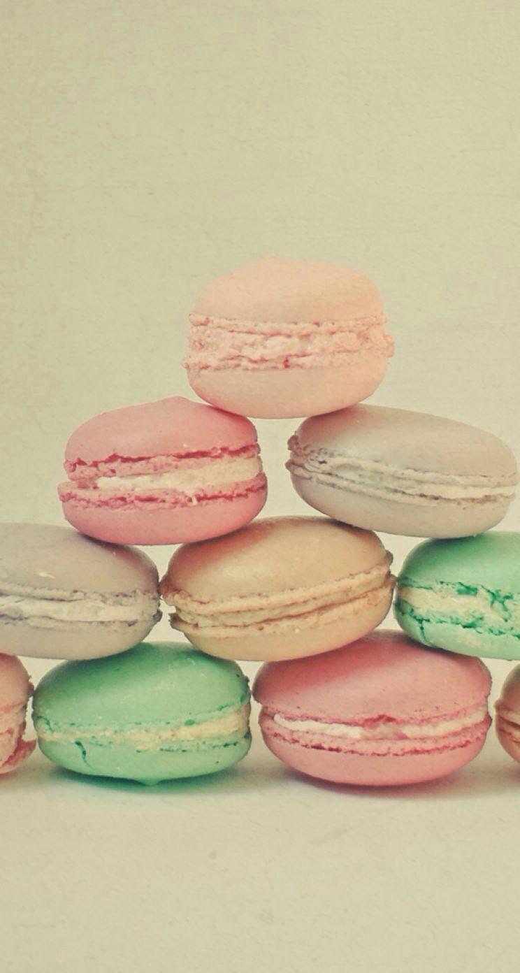 iPhone 5 Wallpaper #iPhone #background #technology. Macarons