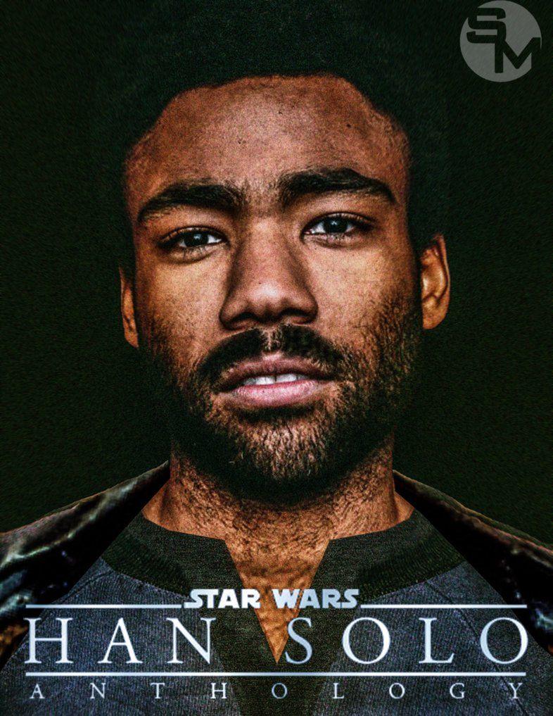 Donald Glover Young Lando Calrissian By Spider Maguire