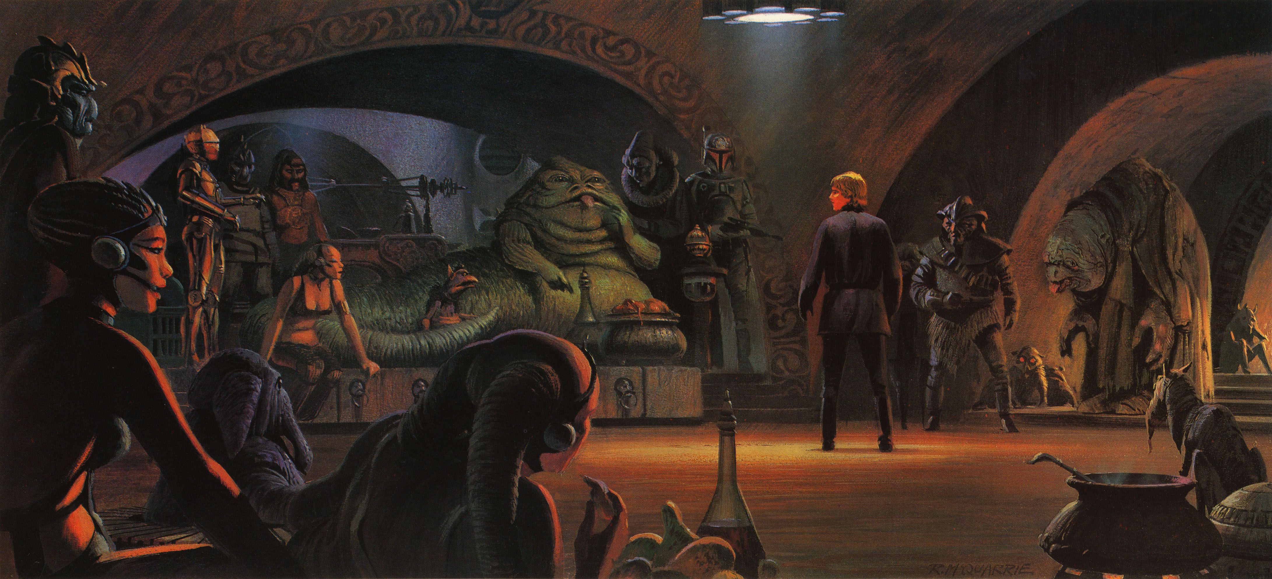 Jabba and his Court Concept