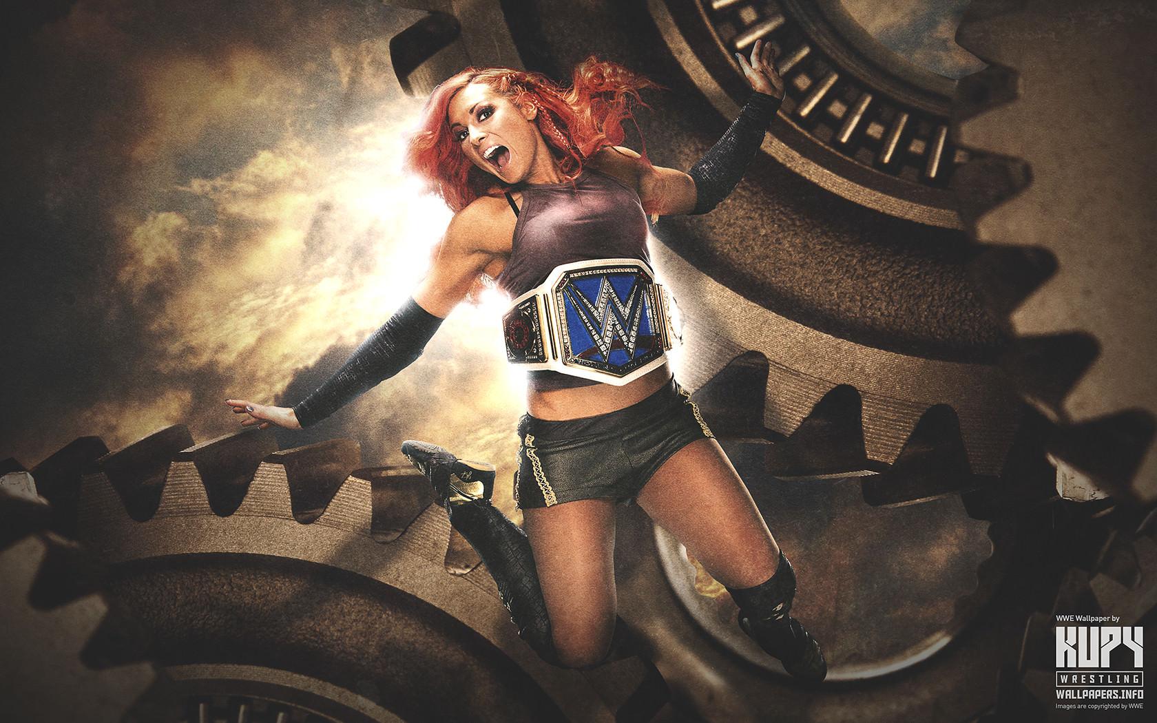 Download Becky Lynch Black And Yellow Poster Wallpaper  Wallpaperscom
