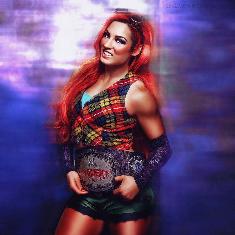 Collection 97+ Images wallpaper becky lynch new look Updated