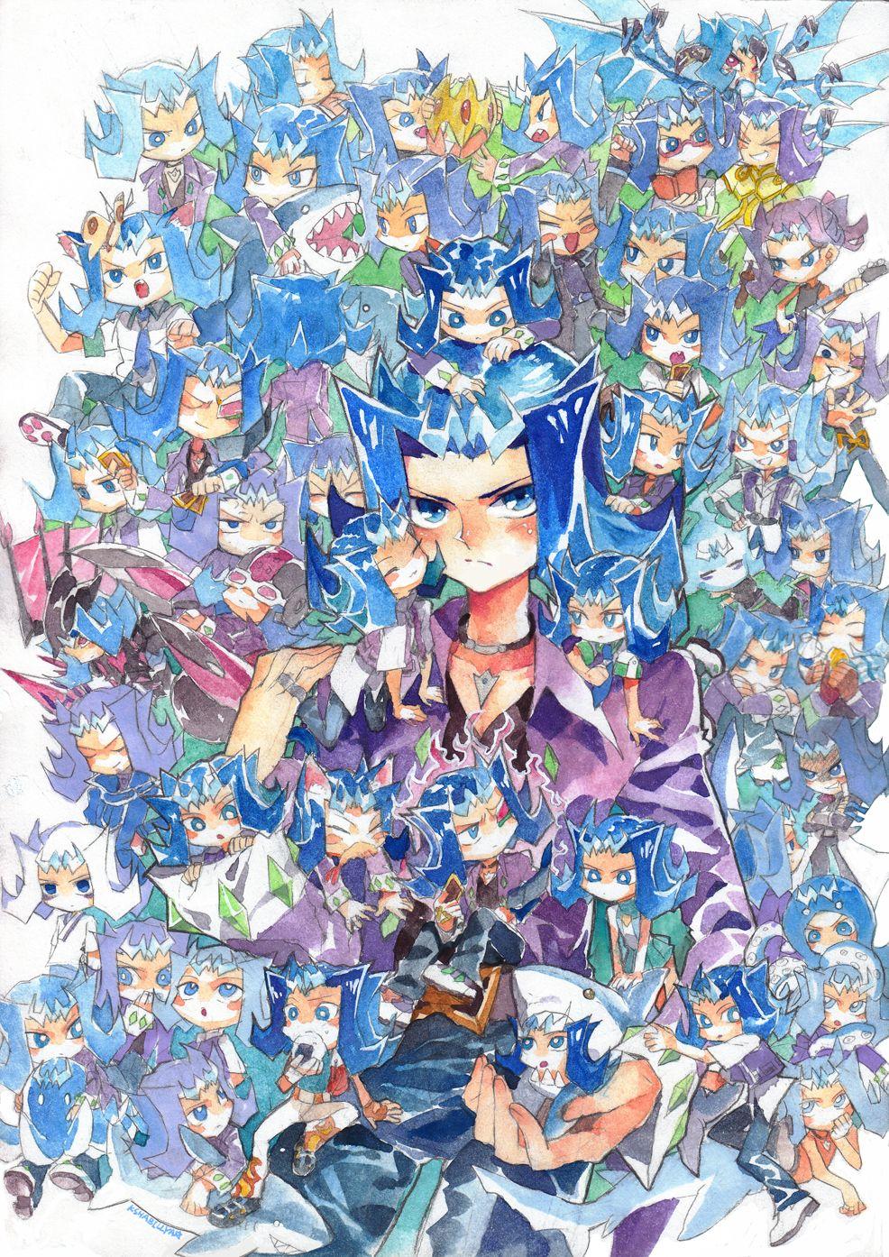 Kamishiro Ryoga (Reginald Kastle) Gi Oh! ZEXAL Anime