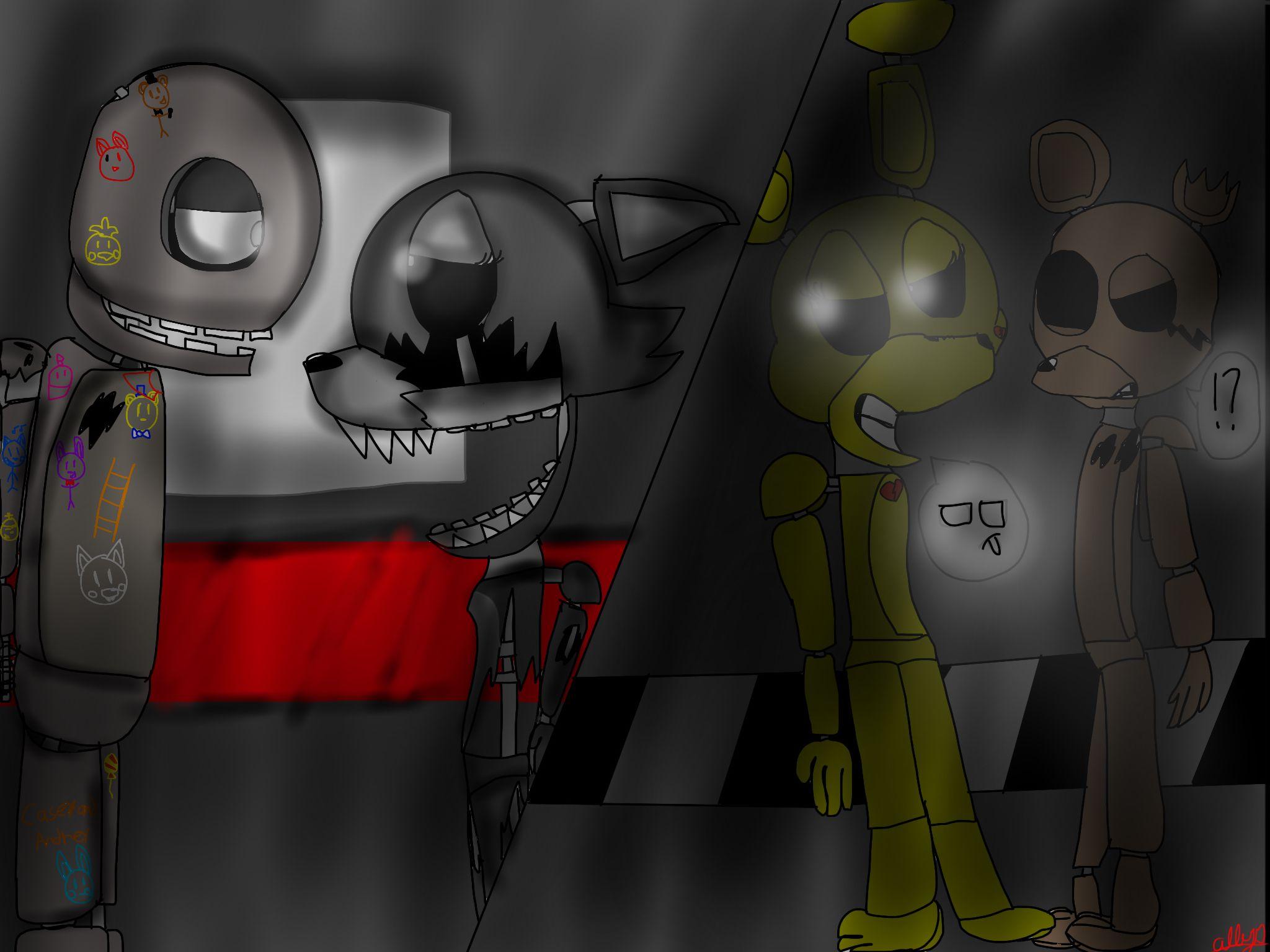 the rat five nights at candys 3 backgrounds