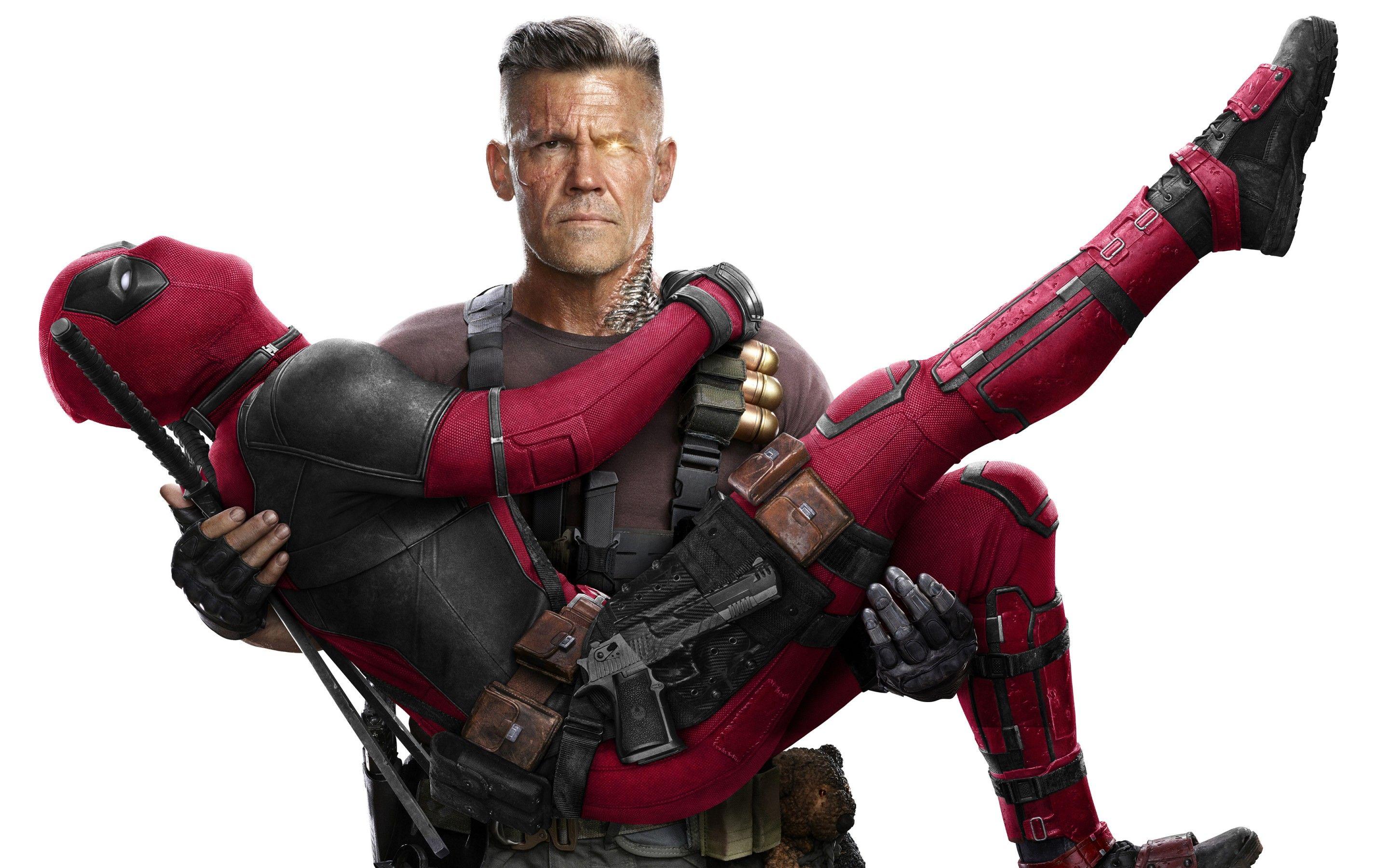 Wallpaper Deadpool 2, Cable, Deadpool, Josh Brolin, Ryan Reynolds
