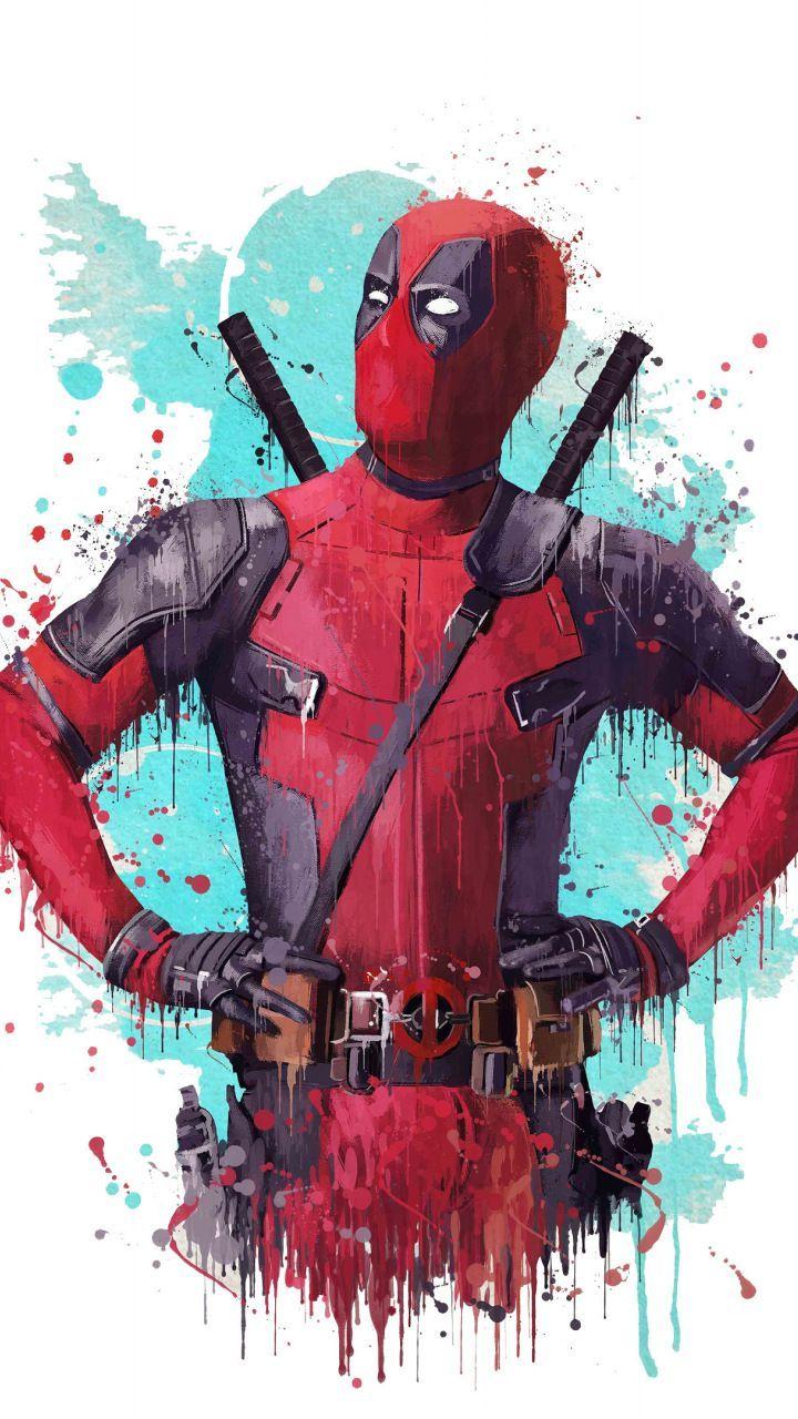 Deadpool 2018 movie, fan artwork, 720x1280 wallpaper. Deadpool