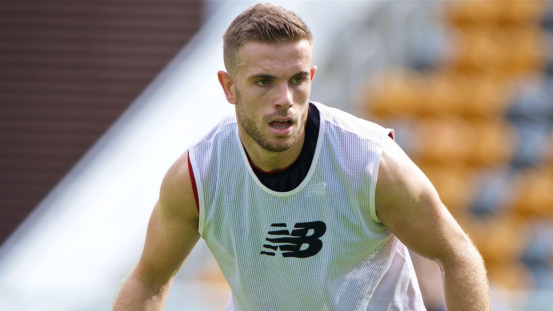 Jordan Henderson hasn't had to manage injury as he gets back to his