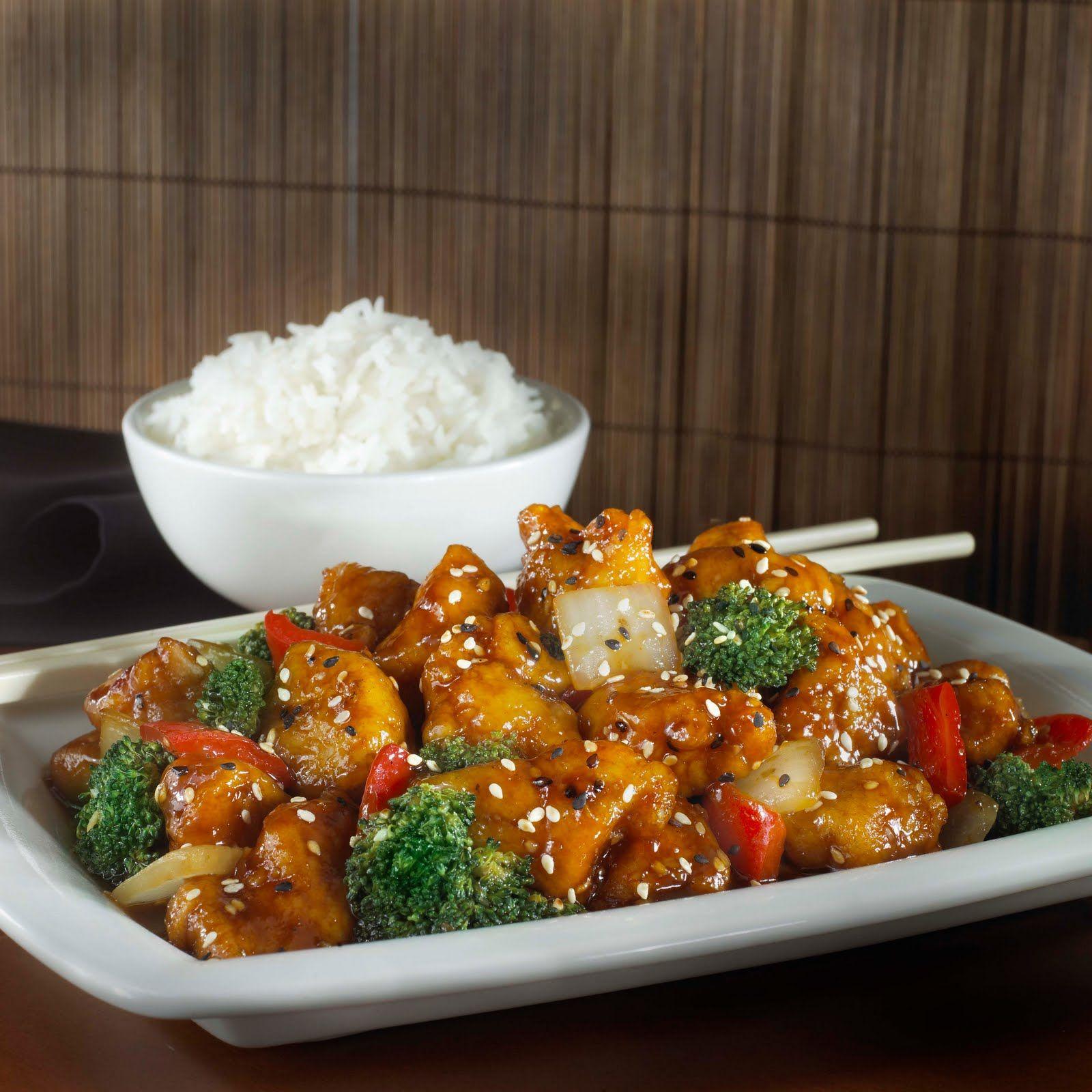 Chinese Food image Sesame Chicken HD wallpaper and background