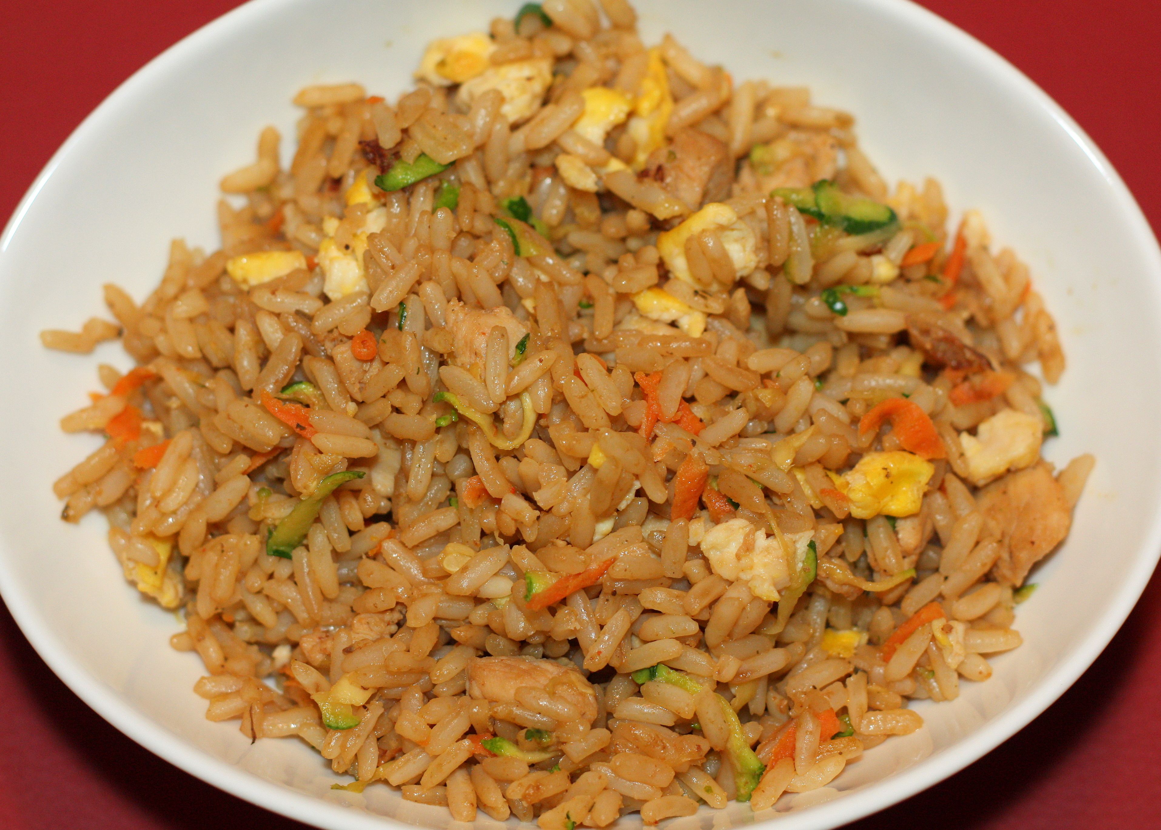 Fried Rice With Chicken And Vegetables License Download Or Print For 6 20 Photos Picfair