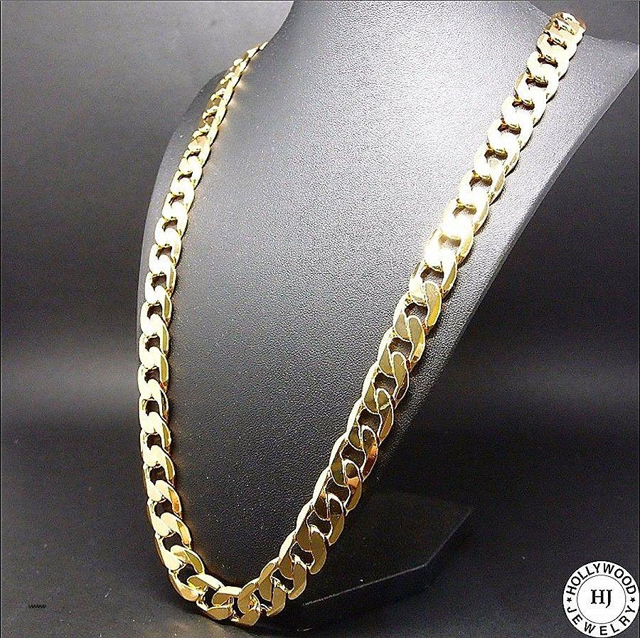 Hip Hop Jewelry Real Gold Beautiful Gold Chain Necklace 9 1mm 18k