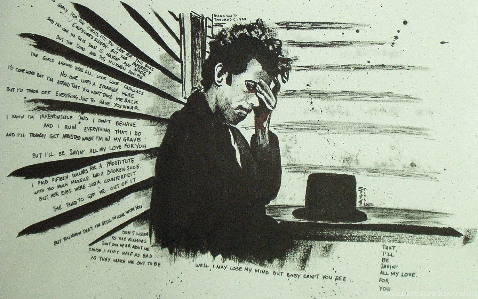 Random Tom Waits Wallpaper Hq Wallpaper Desktop Background