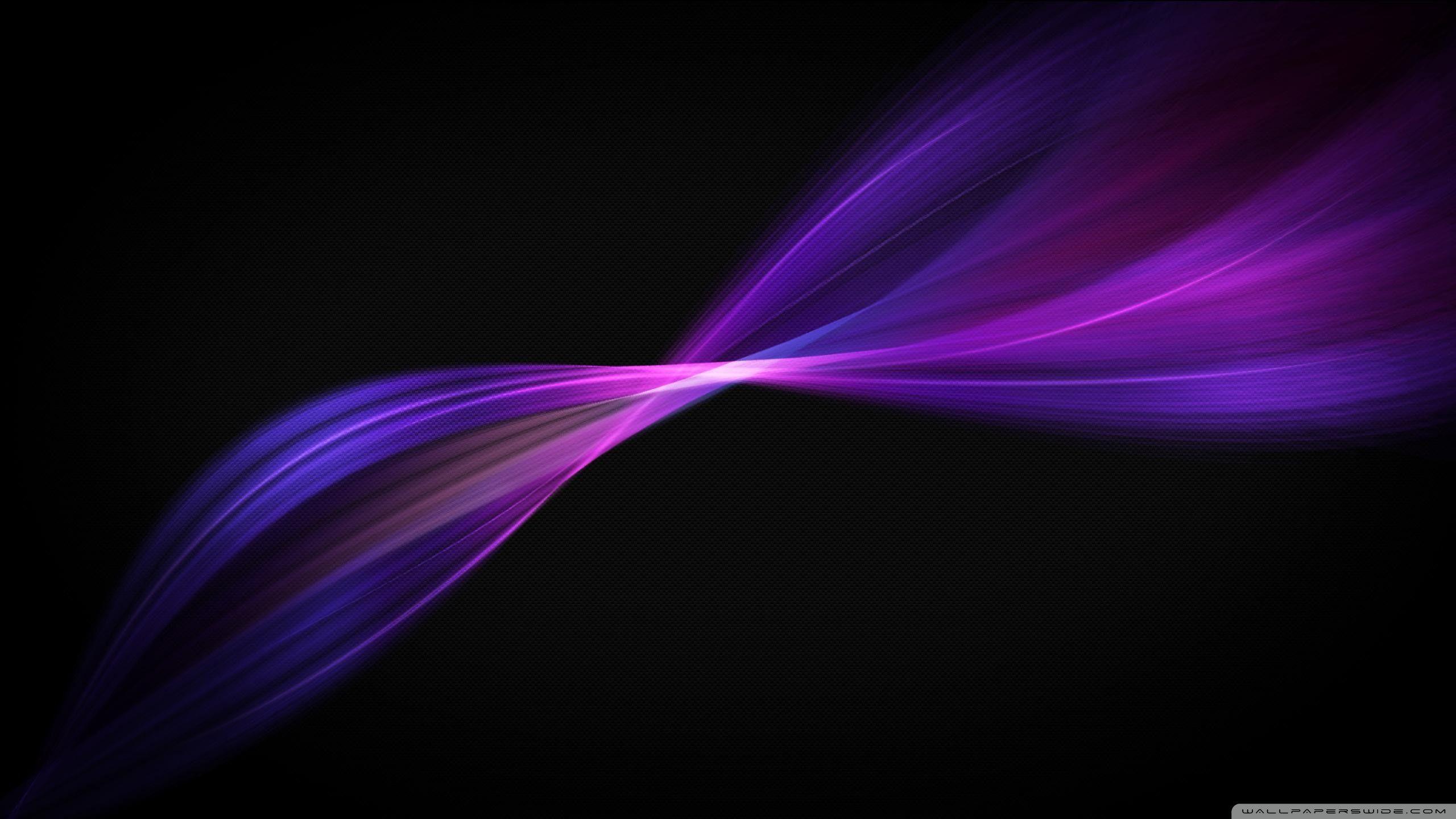 Purple Wavy Lines ❤ 4K HD Desktop Wallpaper for 4K Ultra HD TV