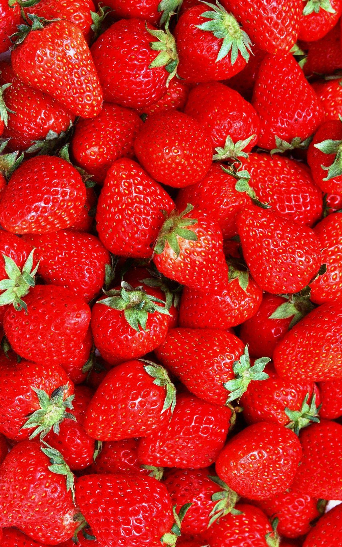 Red Strawberry iPhone Wallpaper iPhone Wallpaper. Wallpaper