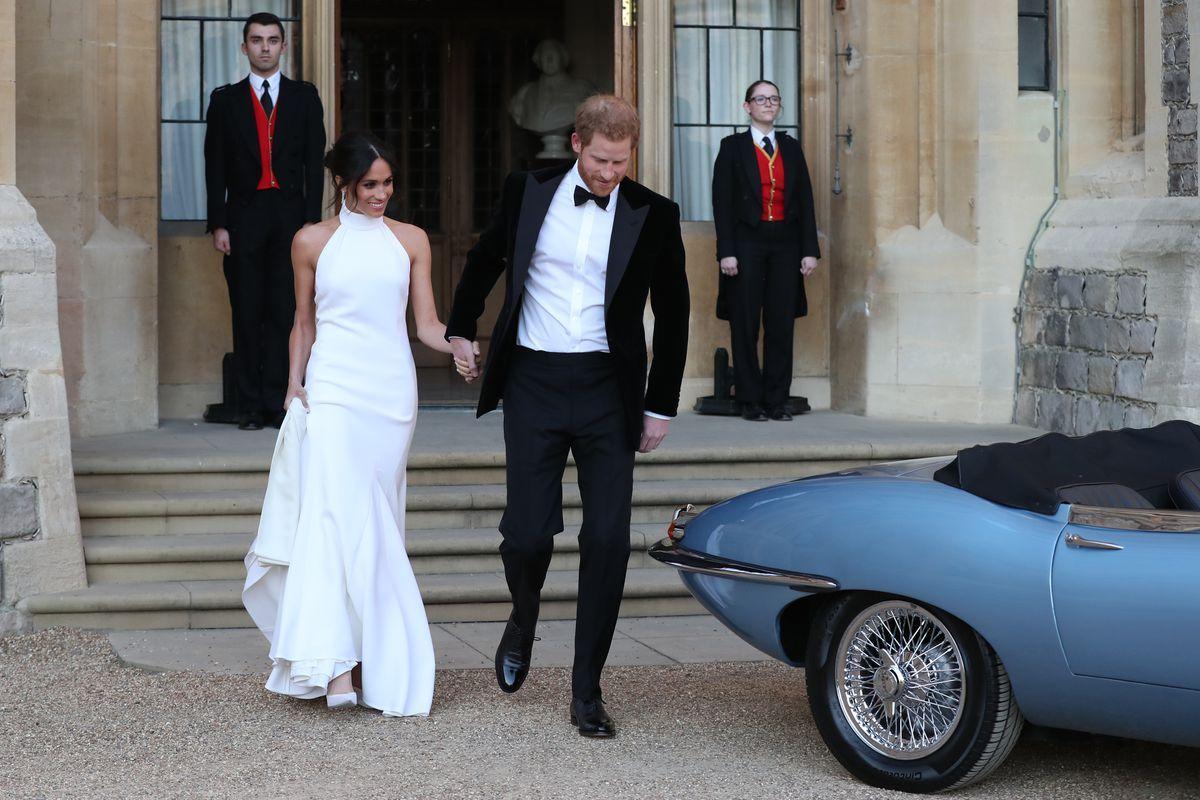 Meghan Markle wore Stella McCartney to the royal wedding's evening