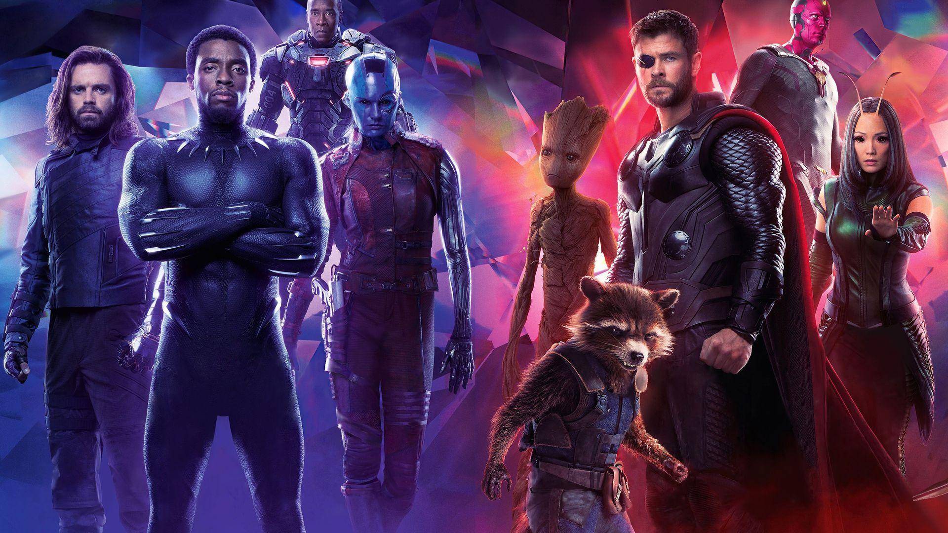 Black Panther Thor Vison Groot and more Wallpaper
