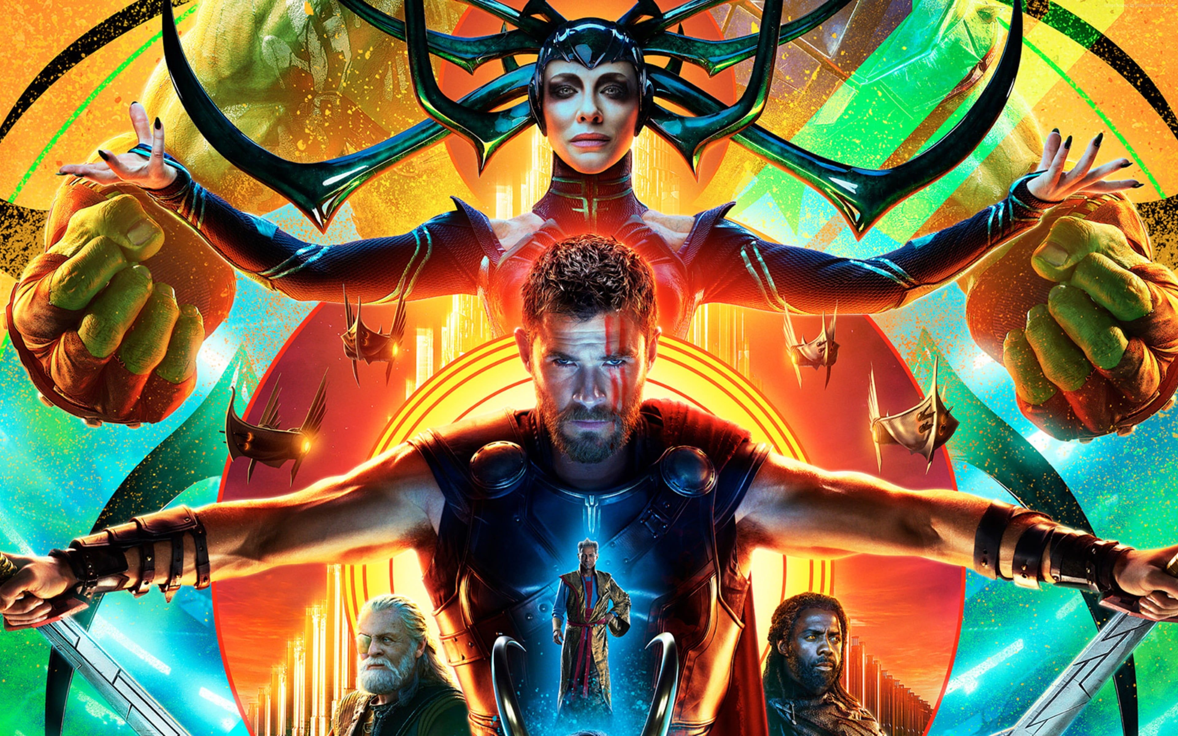 Thor Ragnarok poster HD wallpaper