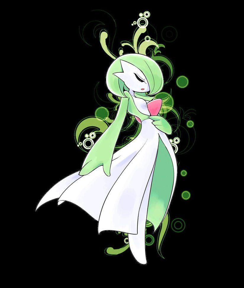 Download The graceful Gardevoir stands ready for battle. Wallpaper