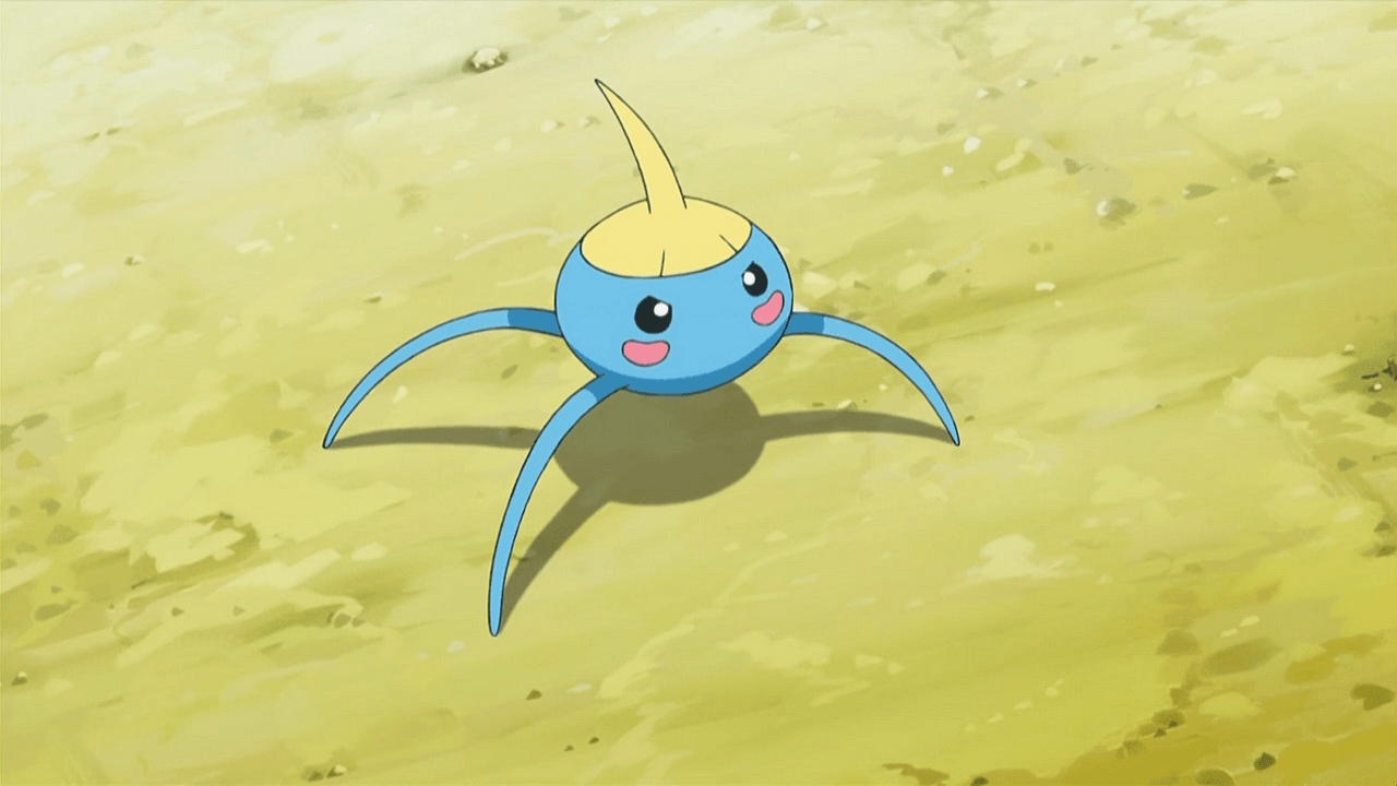 Surskit as seen in the anime. #Pokemon #Surskit #Anime. Surskit
